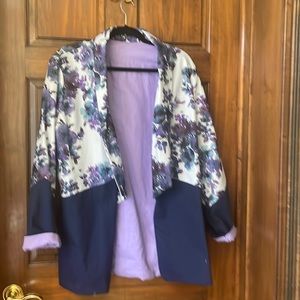 Colourful spring blazer